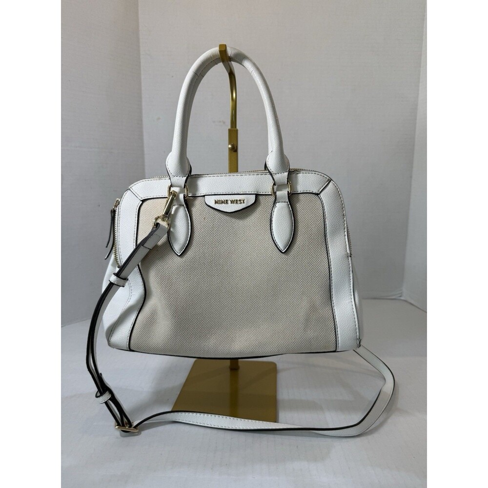 Nine West Cibrina Dome Satchel Dual‎ Strap Shoulder & Crossbody Strap MRSP $78